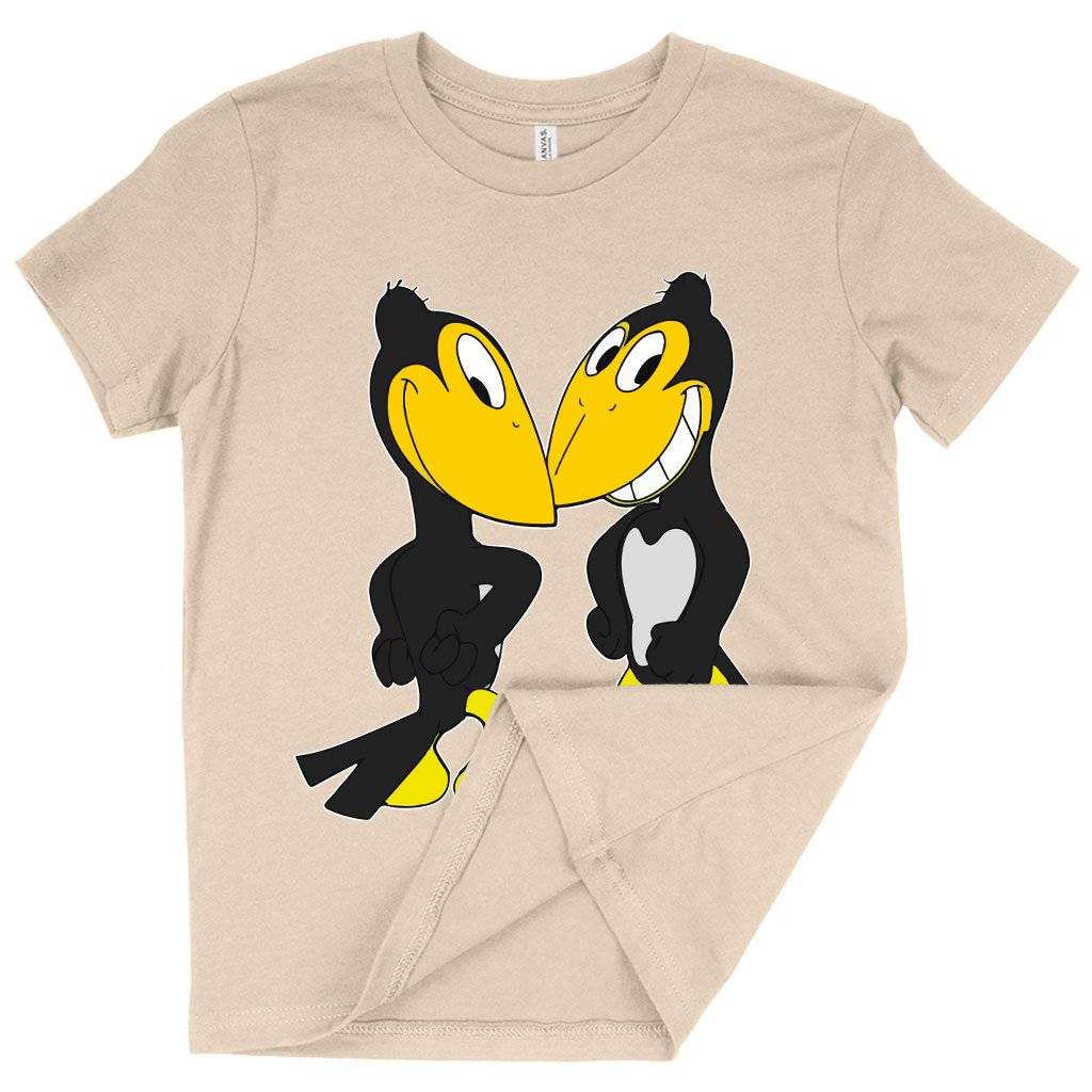 74260-4f1d7d.jpeg Kids' Heckle and Jeckle T-Shirt - Cartoon T-Shirt Kids & Baby Kids' Clothing Color : White|Columbia Blue|Natural