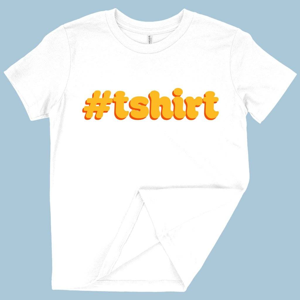 74267-e3a70f.jpeg Kids' Hashtag T-Shirt - Funny T-Shirt Kids & Baby Kids' Clothing Color : White|Columbia Blue|Black