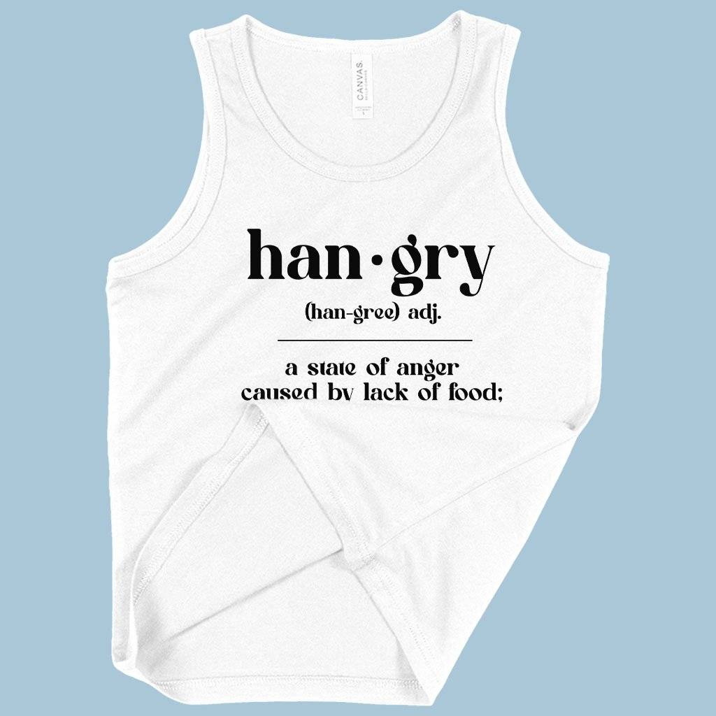 74290-50a676.jpeg Kids' Hangry Definition Tank Kids & Baby Kids' Clothing Color : White|Neon Pink|Black