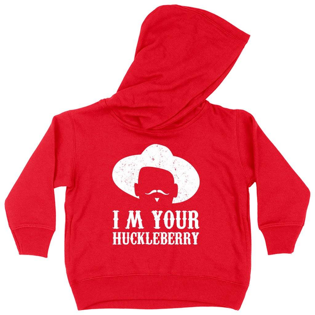 74418-25461e.jpeg Toddler I'm Your Huckleberry Hoodie - Vintage Cowboy Hoodie Kids & Baby Toddler Clothing Color : Red|Turquoise|Kelly