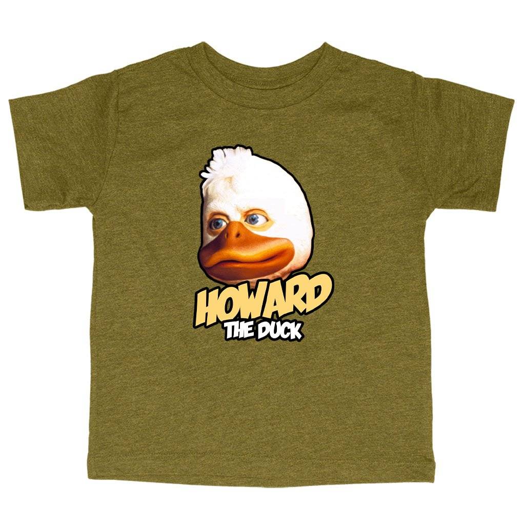 74423-488fe7.jpeg Triblend Toddler Howard the Duck T-Shirt - Retro T-Shirt Kids & Baby Toddler Clothing Color : Ice Blue Triblend|Olive Triblend|Peach Triblend