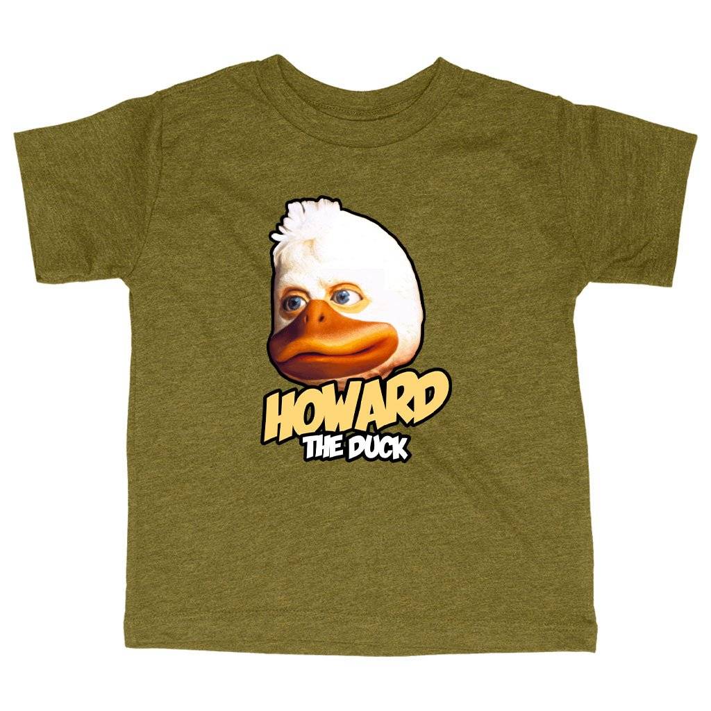 74423-909ba8.jpeg Triblend Toddler Howard the Duck T-Shirt - Retro T-Shirt Kids & Baby Toddler Clothing Color : Ice Blue Triblend|Olive Triblend|Peach Triblend
