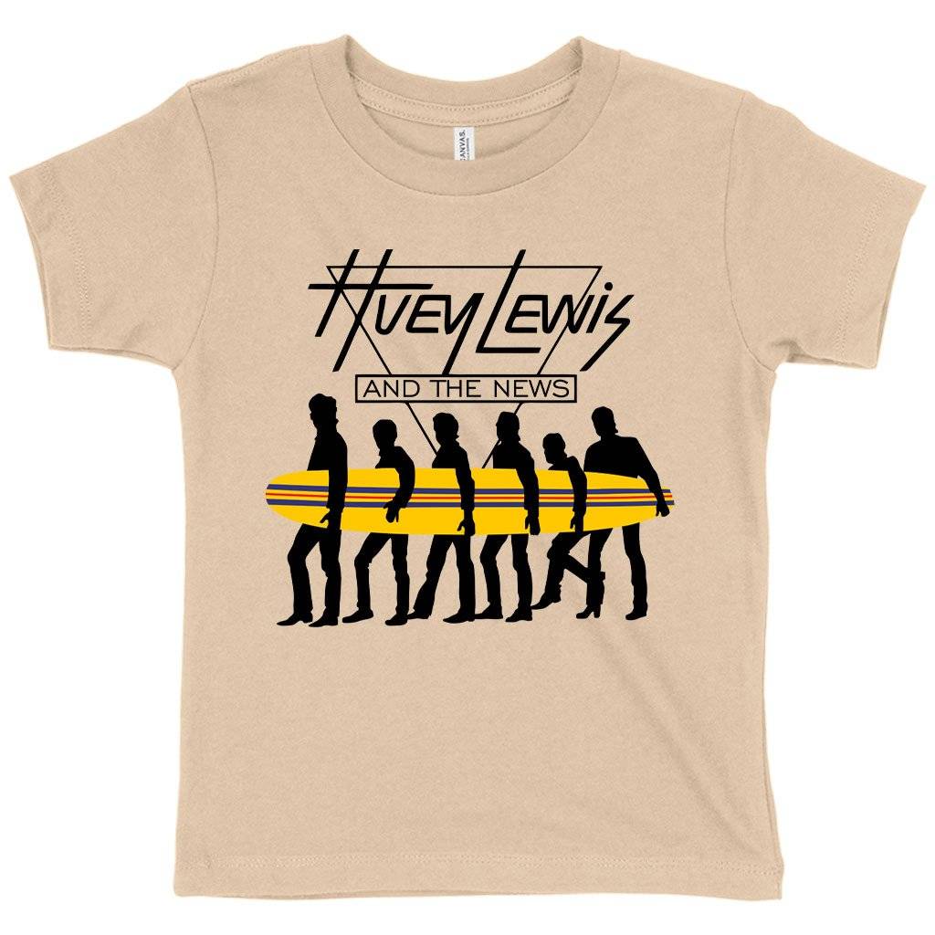 74428-55c0c5.jpeg Toddler Huey Lewis and the News T-Shirt - 80's T-Shirt Kids & Baby Toddler Clothing Color : Heather Columbia Blue|Heather Dust|Kelly