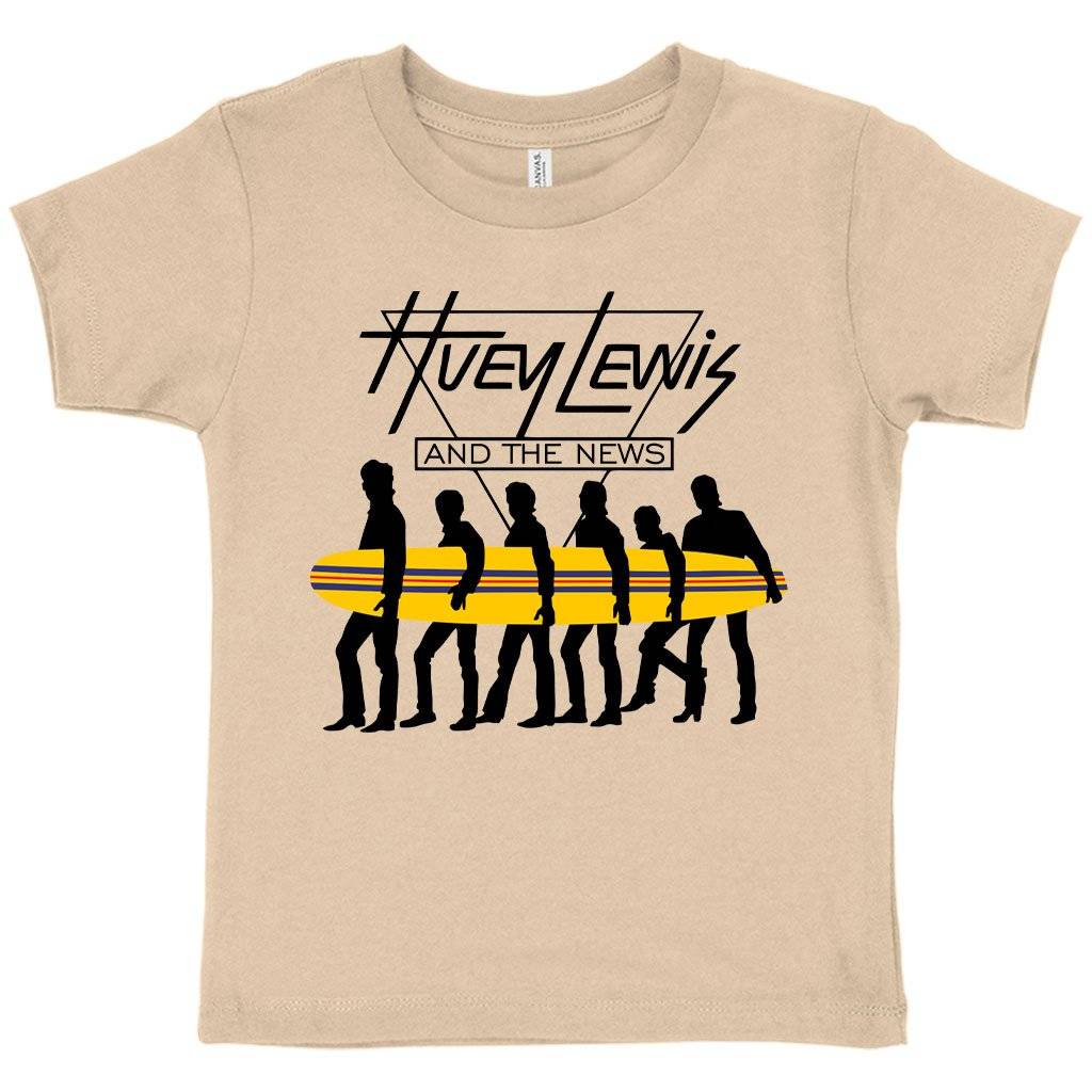 74428-a48944.jpeg Toddler Huey Lewis and the News T-Shirt - 80's T-Shirt Kids & Baby Toddler Clothing Color : Heather Columbia Blue|Heather Dust|Kelly