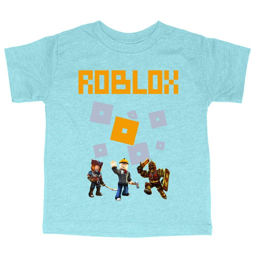 Triblend Toddler Funny Roblox T-Shirt – Roblox Characters T-Shirt