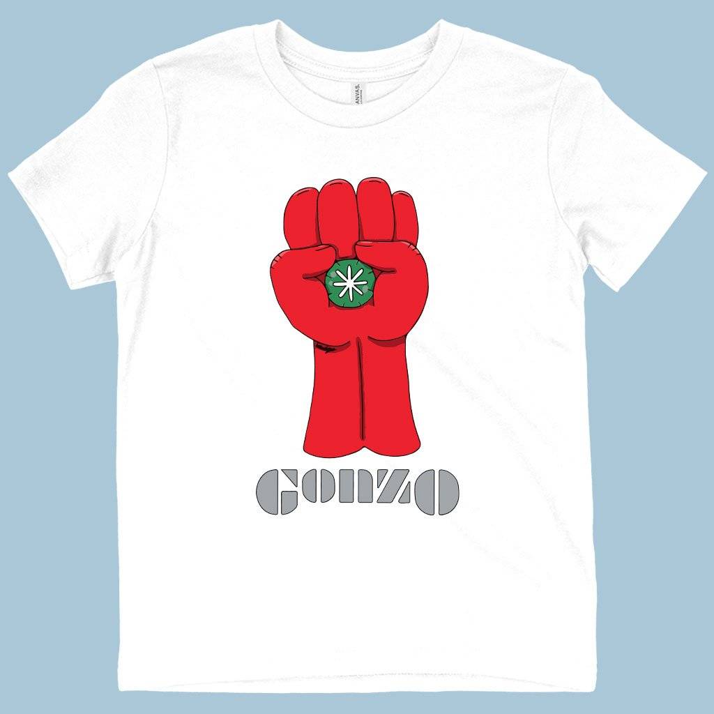 74582-60a6ad.jpeg Kids' Gonzo T-Shirt - Gonzo Hunter S. Thompson T-Shirt Kids & Baby Kids' Clothing Color : White|Natural|Black