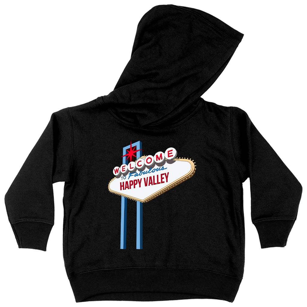 75900-936bfe.jpeg Toddler Welcome to Fabulous Happy Valley Hoodie - Vintage Hoodie Kids & Baby Toddler Clothing Color : White|Pink|Black