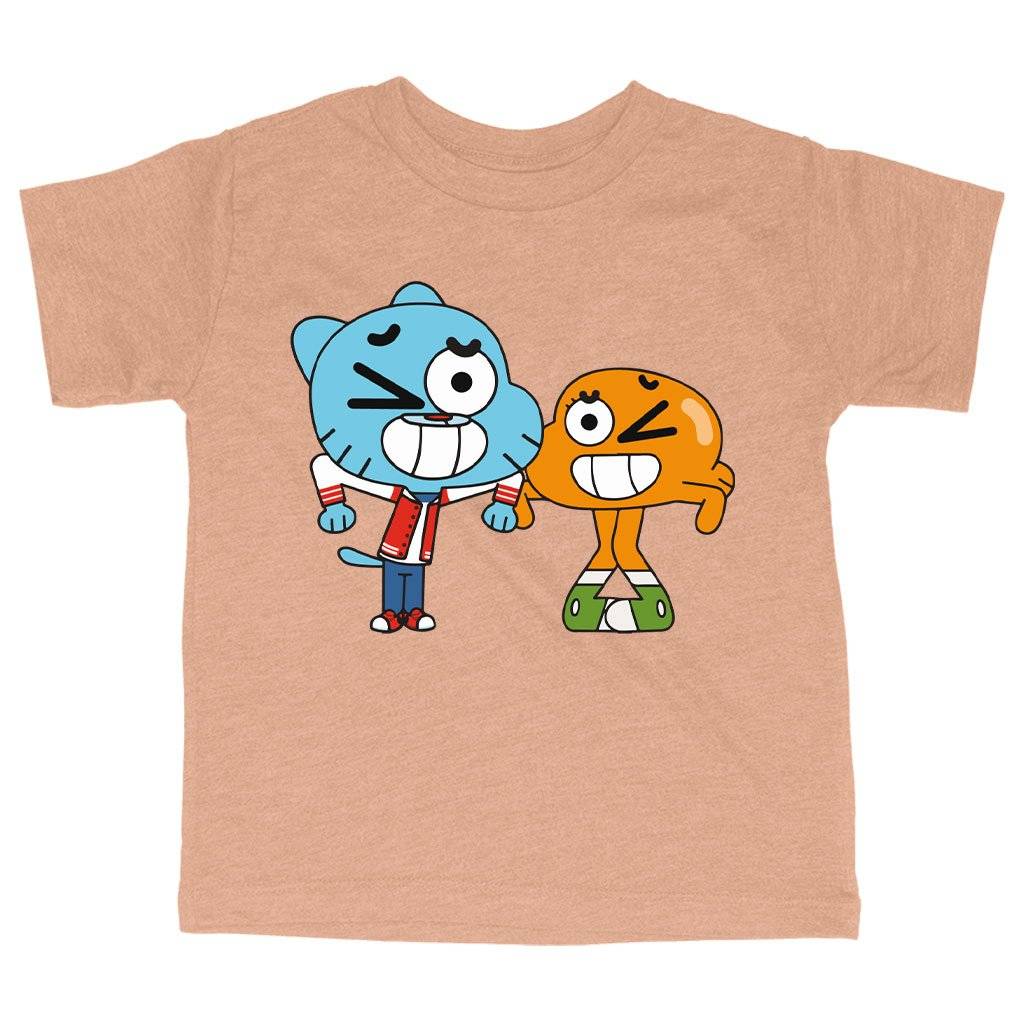 75902-fa9d21.jpeg Triblend Toddler Amazing World of Gumball T-Shirt Kids & Baby Toddler Clothing Color : Ice Blue Triblend|Olive Triblend|Peach Triblend