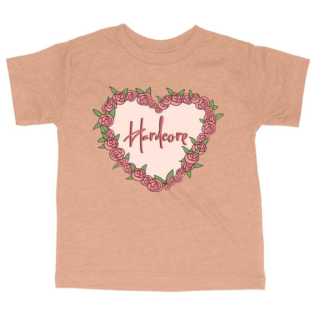 75905-e27fed.jpeg Triblend Toddler Hardcore T-Shirt - Heart T-Shirt Kids & Baby Toddler Clothing Color : Ice Blue Triblend|Olive Triblend|Peach Triblend