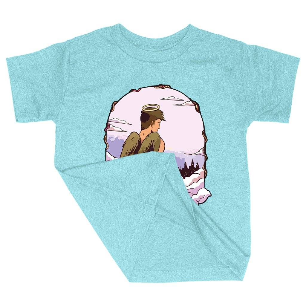 77419-82e6e5.jpeg Triblend Toddler Heaven T-Shirt Kids & Baby Toddler Clothing Color : Ice Blue Triblend|Olive Triblend|Peach Triblend