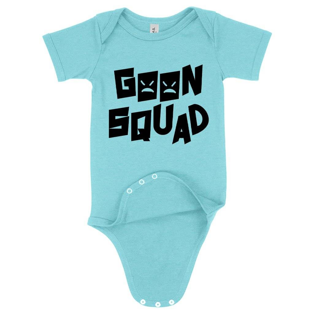 77635-f290f1.jpeg Baby Goon Squad Onesie - Funny Onesie Baby Clothing Kids & Baby Color : Peach Triblend|Gray Triblend|Ice Blue Triblend