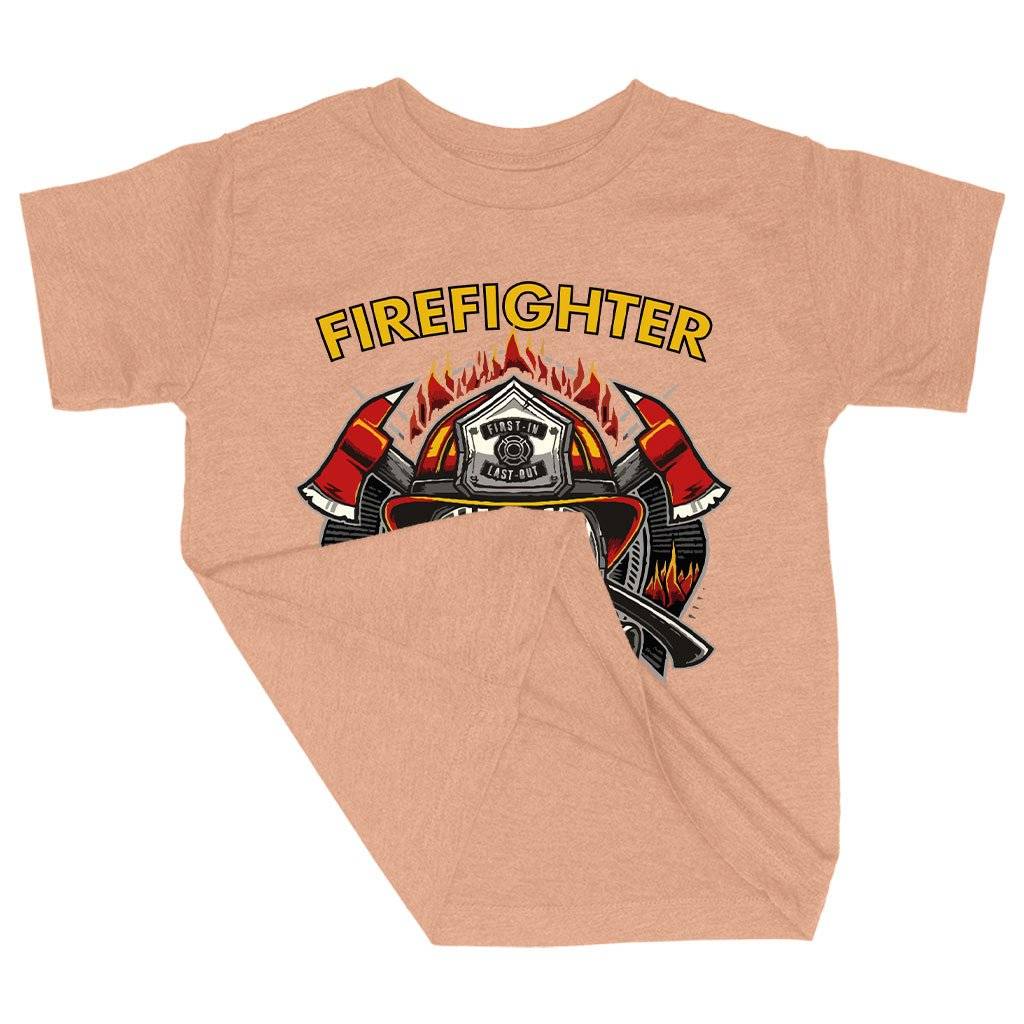 78009-6d8122.jpeg Triblend Toddler Firefighter Life Saver T-Shirt - Firefighter Design T-Shirt - Firefighter Apparel Kids & Baby Toddler Clothing Color : Ice Blue Triblend|Olive Triblend|Peach Triblend