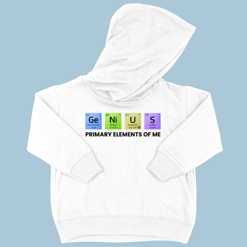 78012-8a5af5.jpeg Toddler Primary Elements of Me Hoodie - Genius Hoodie - Chemical Elements Hoodie Kids & Baby Toddler Clothing Color : White|Kelly|Black