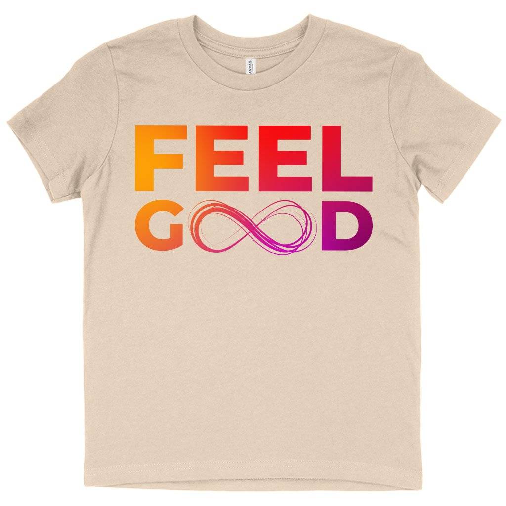 78090-e471d4.jpeg Kids' Feel Good T-Shirt - Infinity T-Shirts Kids & Baby Kids' Clothing Color : White|Natural|Black