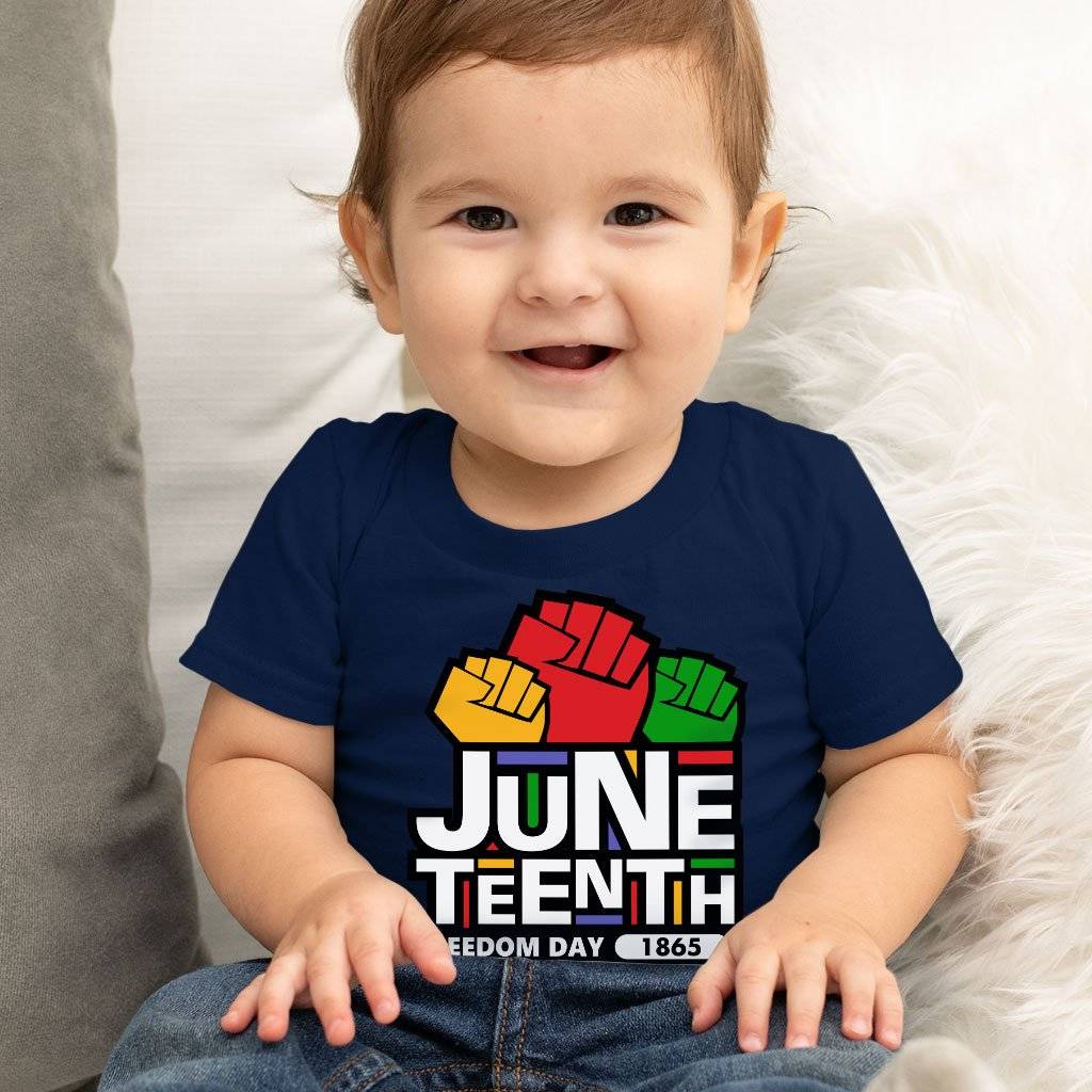 78508-9a3a64.jpeg Baby Juneteenth 1865 T-Shirt Baby Clothing Kids & Baby Color : Pink|Heather Columbia Blue|Navy