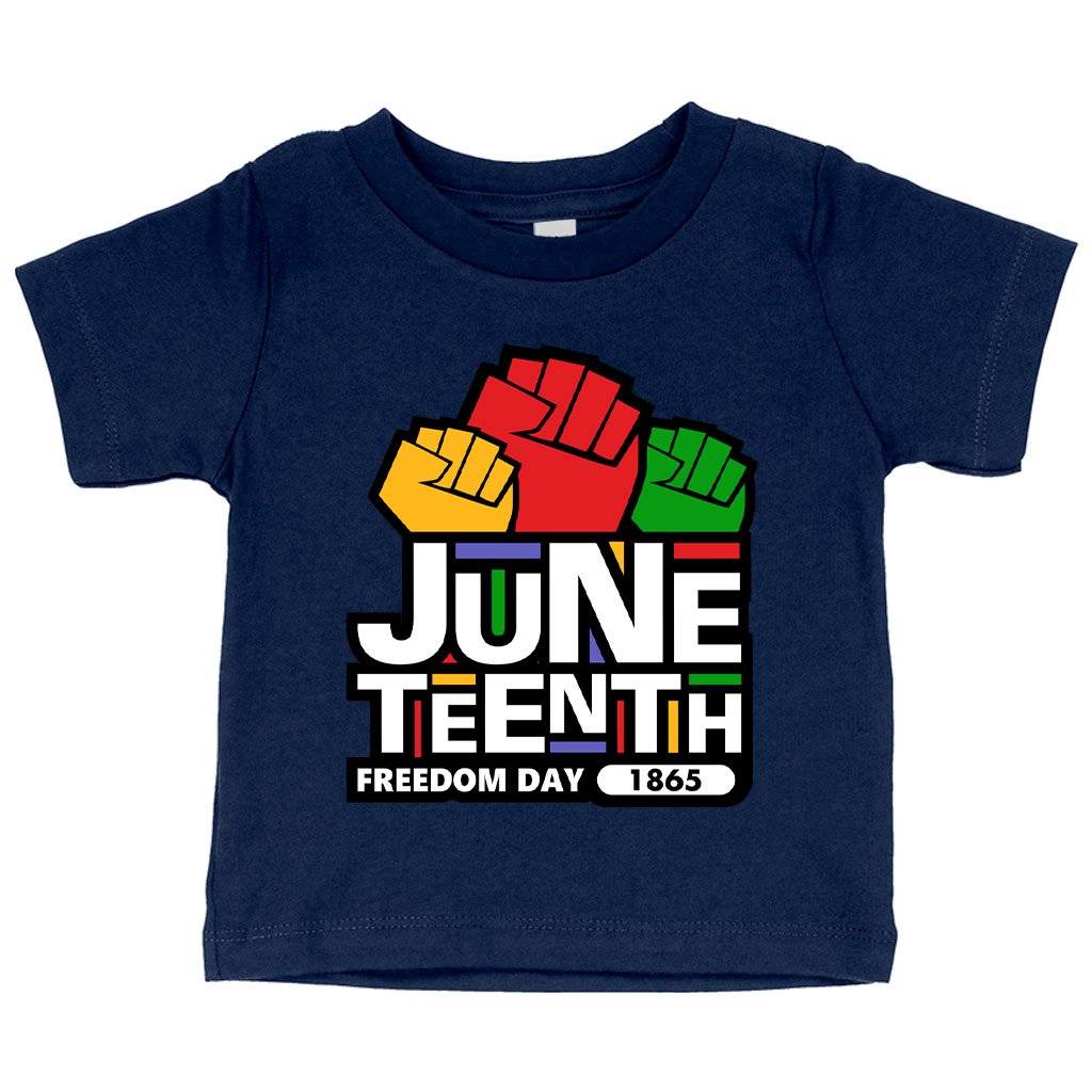 78508-d8f23d.jpeg Baby Juneteenth 1865 T-Shirt Baby Clothing Kids & Baby Color : Pink|Heather Columbia Blue|Navy