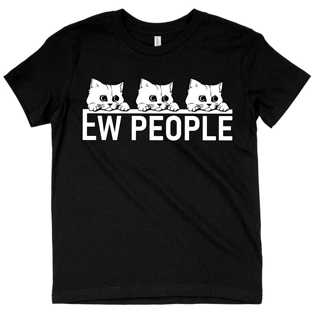 78776-10b41d.jpeg Kids' Ew People T-Shirt - Sarcasm T-Shirt Kids & Baby Kids' Clothing Color : Black|Columbia Blue|Heather Red