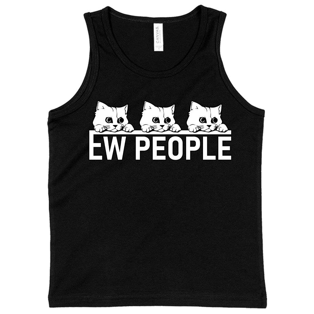 78777-db1207.jpeg Kids' Ew People Tank - Sarcasm Tank Kids & Baby Kids' Clothing Color : Neon Pink|Neon Blue|Black