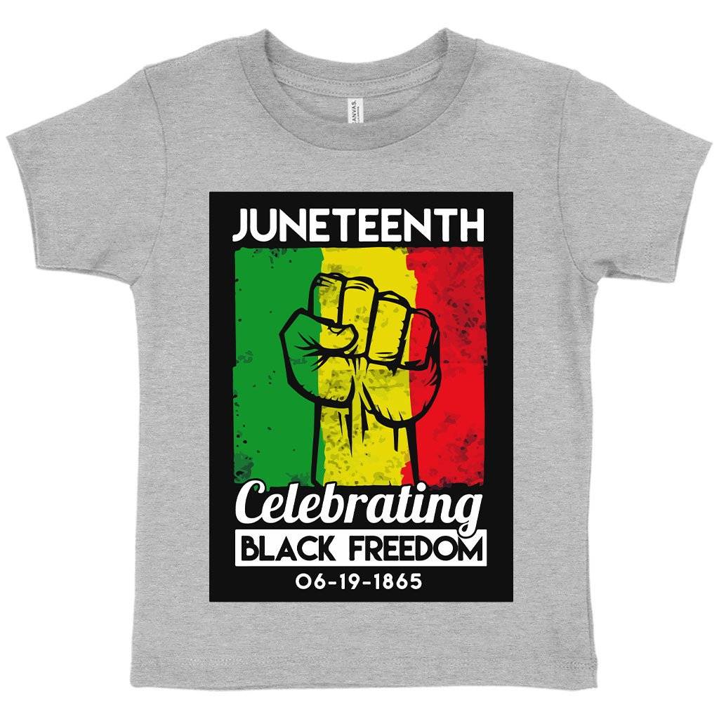 78868-0febf8.jpeg Toddler Black American Celebrate Freedom T-Shirt - Vintage Juneteenth T-Shirt Kids & Baby Toddler Clothing Color : Heather Columbia Blue|Athletic Heather|Heather Dust