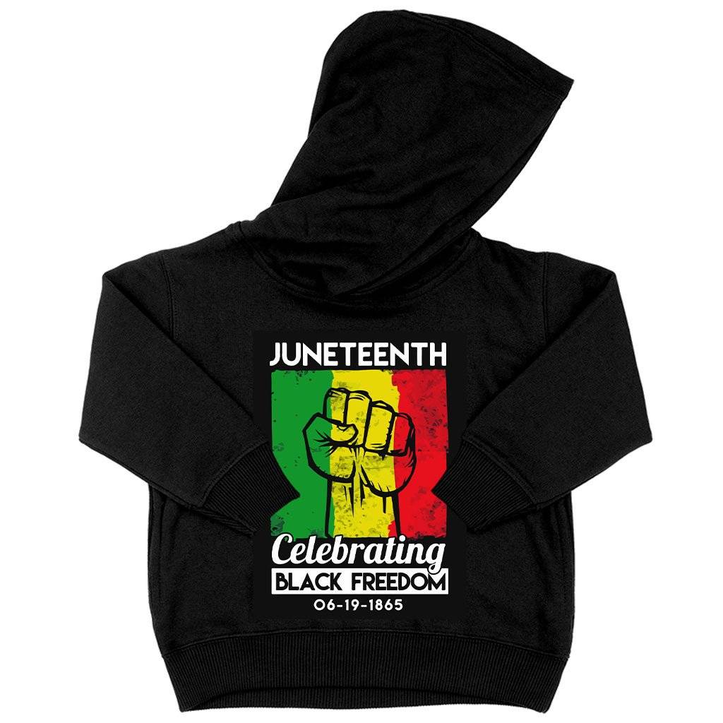 78875-e9016f.jpeg Toddler Black American Celebrate Freedom Hoodie - Vintage Juneteenth Hoodie Kids & Baby Toddler Clothing Color : White|Black|Pink