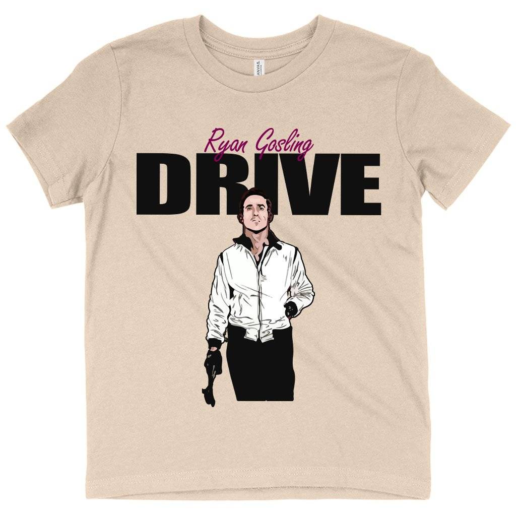 79670-9a8939.jpeg Kids' Drive T-Shirt - Ryan Gosling T-Shirt Kids & Baby Kids' Clothing Color : White|Natural|Black