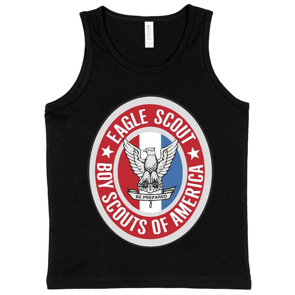 79689-fccbb3.jpeg Kids' Eagle Scout Tank - Boy Scouts Tank Kids & Baby Kids' Clothing Color : Athletic Heather|Black|White
