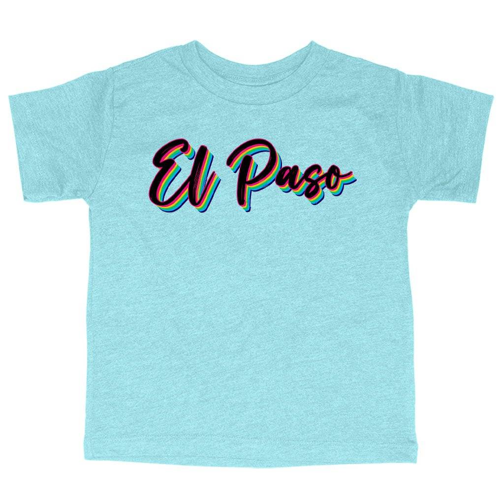 79949-fef610.jpeg Triblend Toddler El Paso T-Shirt - Vintage T-Shirt Kids & Baby Toddler Clothing Color : Ice Blue Triblend|Olive Triblend|Peach Triblend