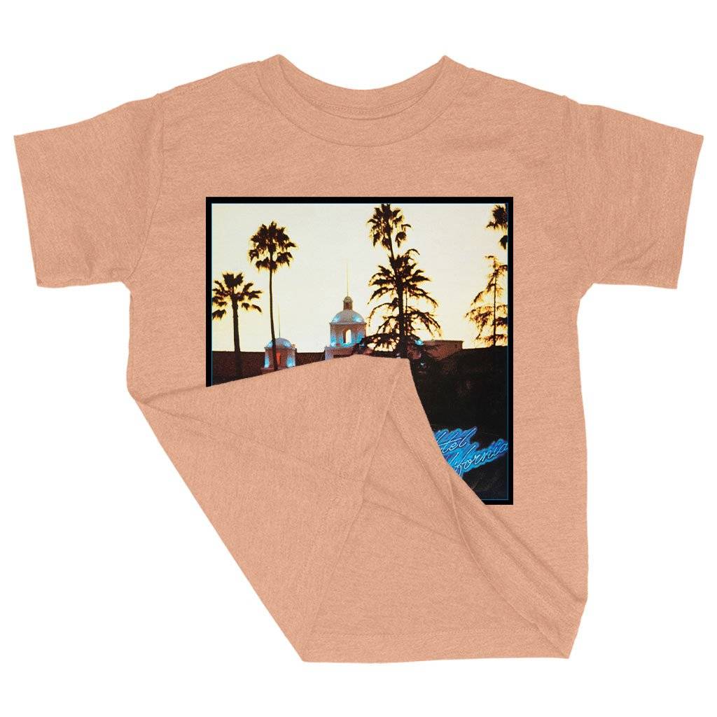 79950-3bc9f9.jpeg Triblend Toddler Eagles Hotel California T-Shirt - Vintage T-Shirts Kids & Baby Toddler Clothing Color : Ice Blue Triblend|Olive Triblend|Peach Triblend