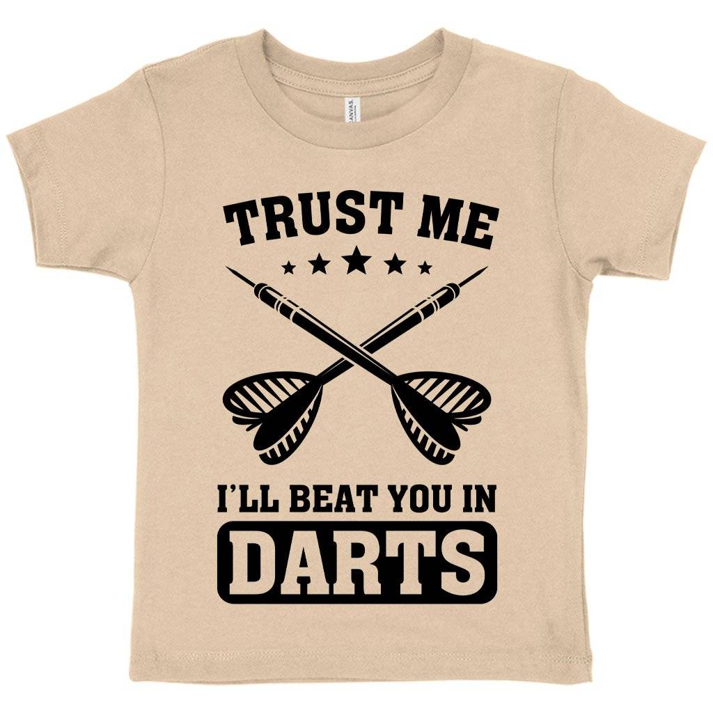 80030-2ff4d7.jpeg Toddler Trust Me T-Shirt - Darts T-Shirts Kids & Baby Toddler Clothing Color : Athletic Heather|Heather Dust|Heather Yellow Gold