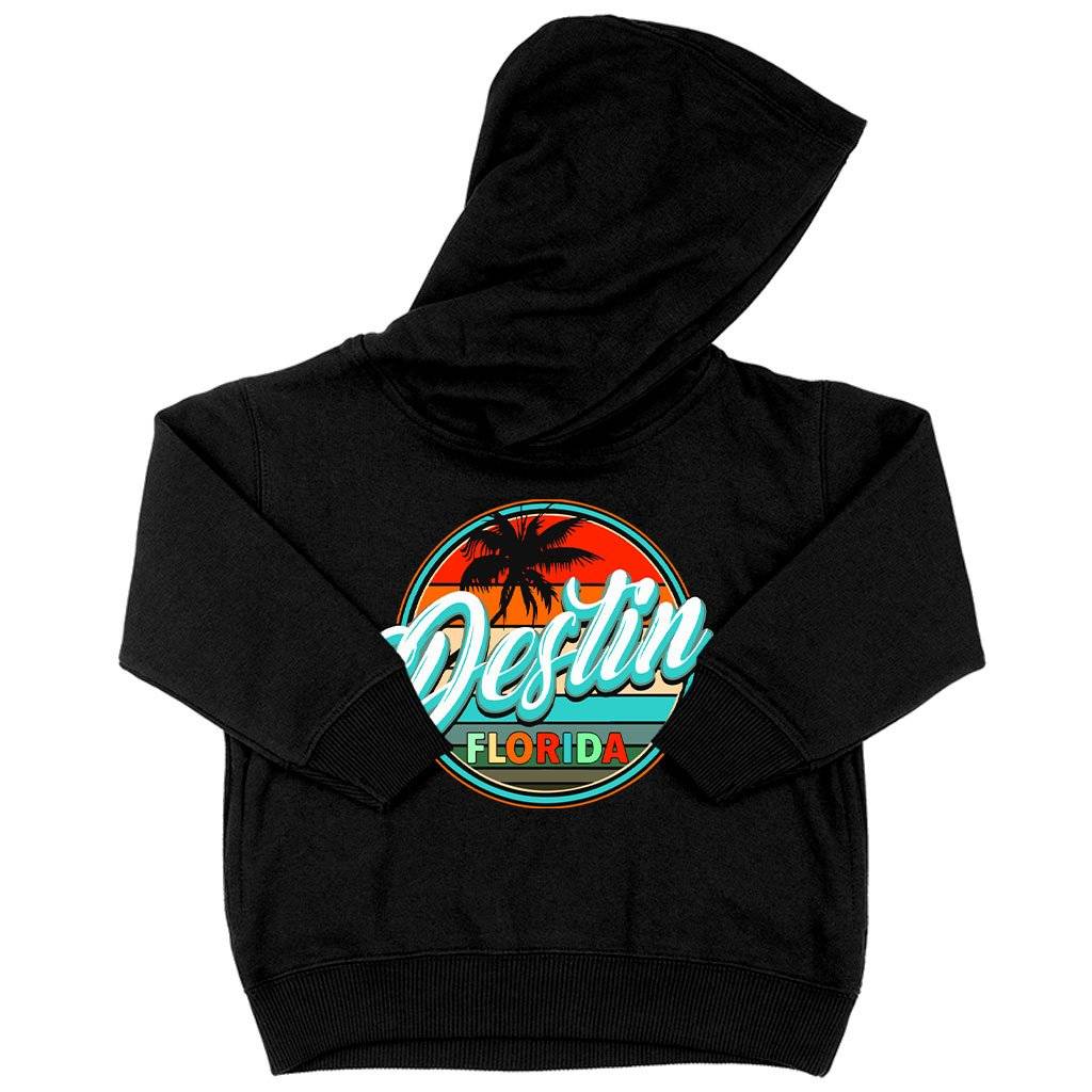 80041-88eeee.jpeg Toddler Destin Florida Hoodie - Destin Florida Souvenir Hoodies Kids & Baby Toddler Clothing Color : Black|Pink|White
