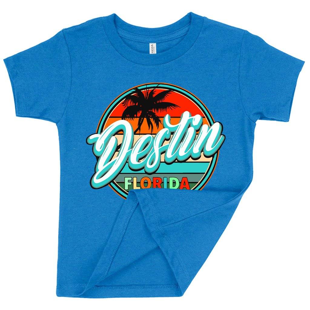 80052-96ad0b.jpeg Toddler Destin Florida T-Shirt - Destin Florida Souvenir T-Shirts Kids & Baby Toddler Clothing Color : Heather Columbia Blue|Heather Dust|Heather Red