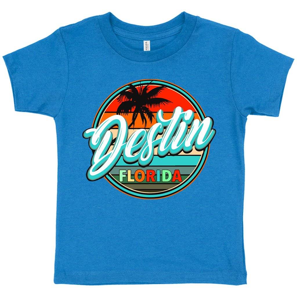80052-cdac5e.jpeg Toddler Destin Florida T-Shirt - Destin Florida Souvenir T-Shirts Kids & Baby Toddler Clothing Color : Heather Columbia Blue|Heather Dust|Heather Red