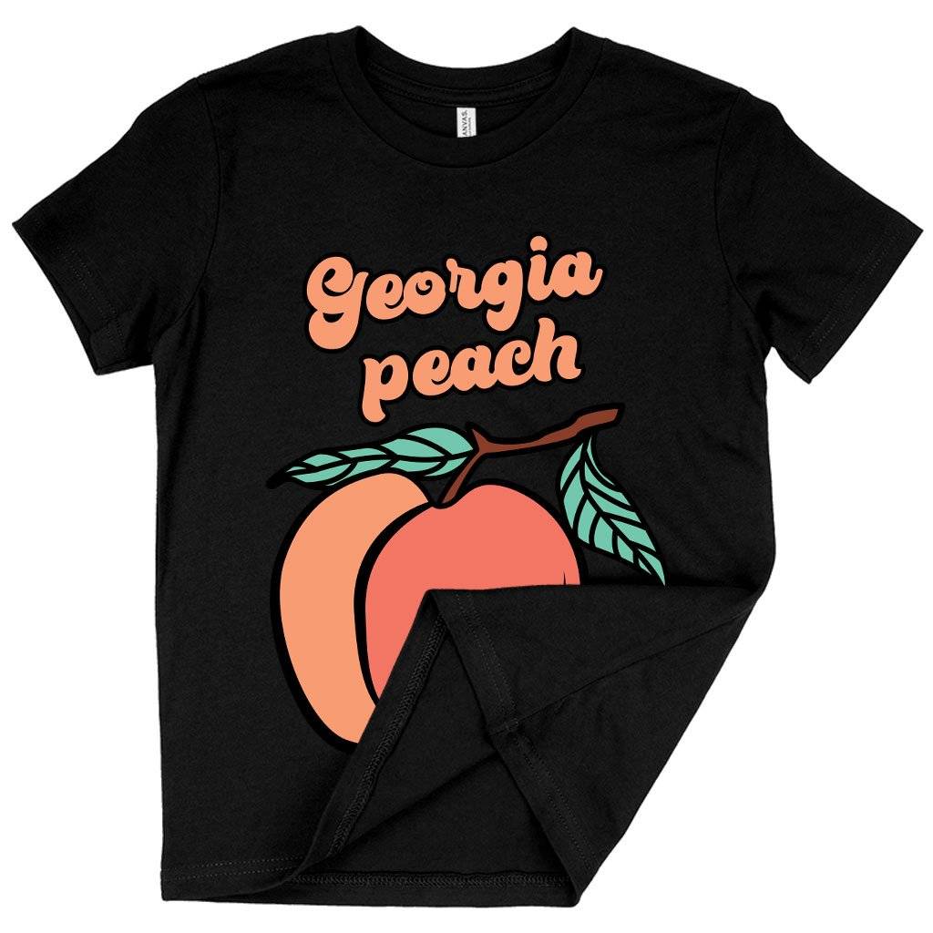 80283-476edd.jpeg Kids' Georgia Peach T-Shirt - Peach State T-Shirts Kids & Baby Kids' Clothing Color : White|Natural|Black