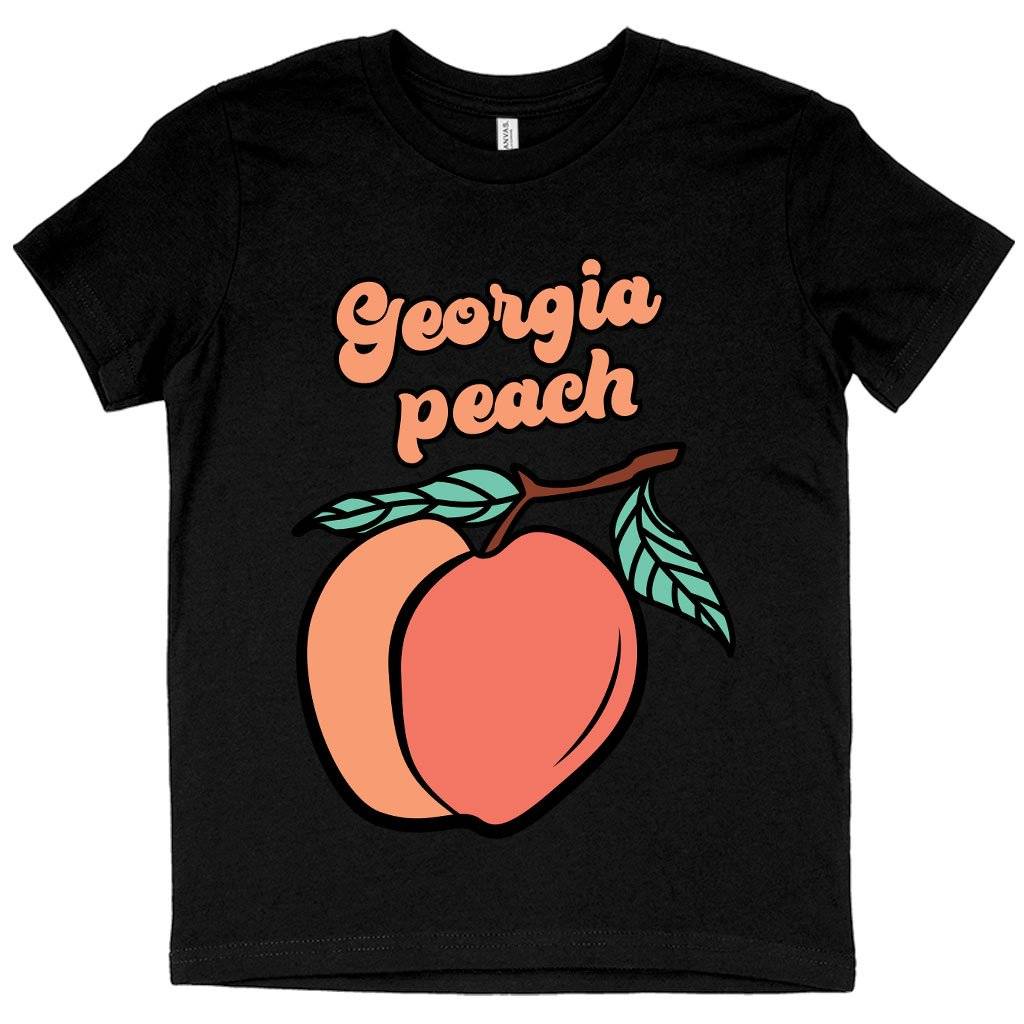 80283-d19439.jpeg Kids' Georgia Peach T-Shirt - Peach State T-Shirts Kids & Baby Kids' Clothing Color : White|Natural|Black