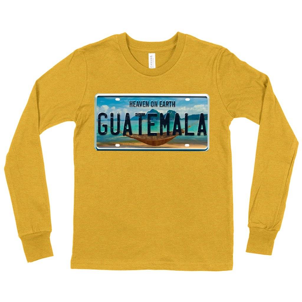 80284-de9a54.jpeg Kids' Guatemala Trip Long Sleeve T-Shirt Kids & Baby Kids' Clothing Color : Heather Yellow Gold|Dark Gray Heather|True Royal Blue