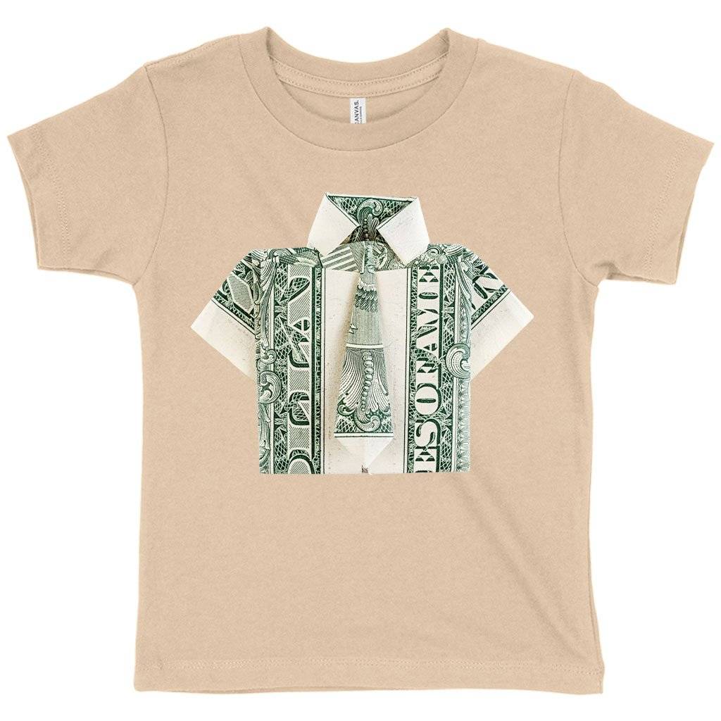 80366-0fa705.jpeg Toddler Dollar Origami T-Shirt - Money Origami Kids & Baby Toddler Clothing Color : Heather Red|Heather Dust|Kelly