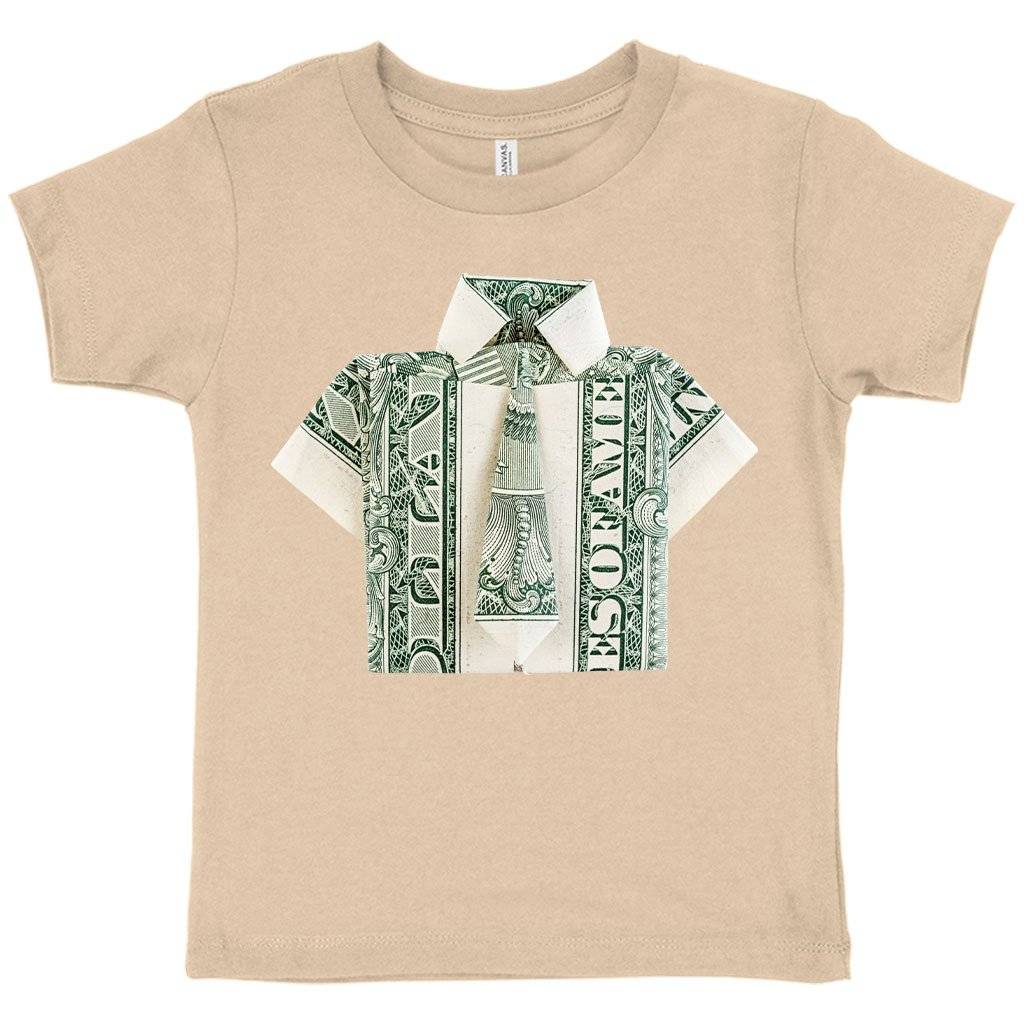 80366-144c8c.jpeg Toddler Dollar Origami T-Shirt - Money Origami Kids & Baby Toddler Clothing Color : Heather Red|Heather Dust|Kelly