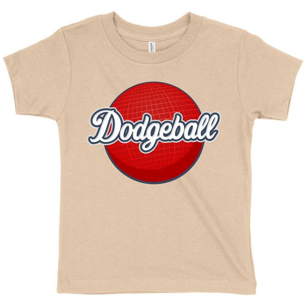 80379-27979d.jpeg Toddler Dodgeball T-Shirt - Dodgeball Gear Kids & Baby Toddler Clothing Color : Heather Yellow Gold|Athletic Heather|Heather Dust