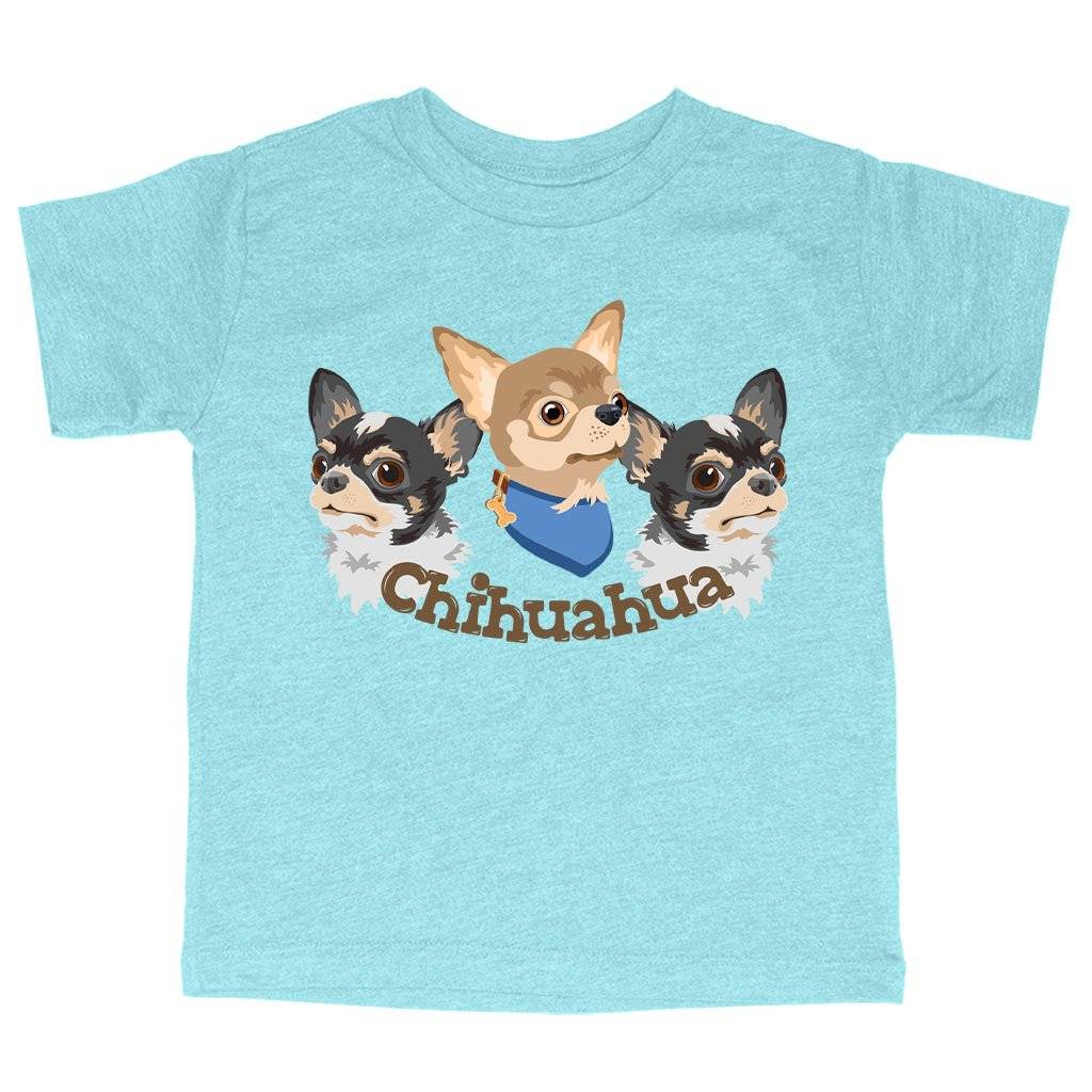 80387-95b790.jpeg Triblend Toddler Chihuahua T-Shirt - Dog Print T-Shirt - Dog Themed T-Shirts Kids & Baby Toddler Clothing Color : Ice Blue Triblend|Olive Triblend|Peach Triblend