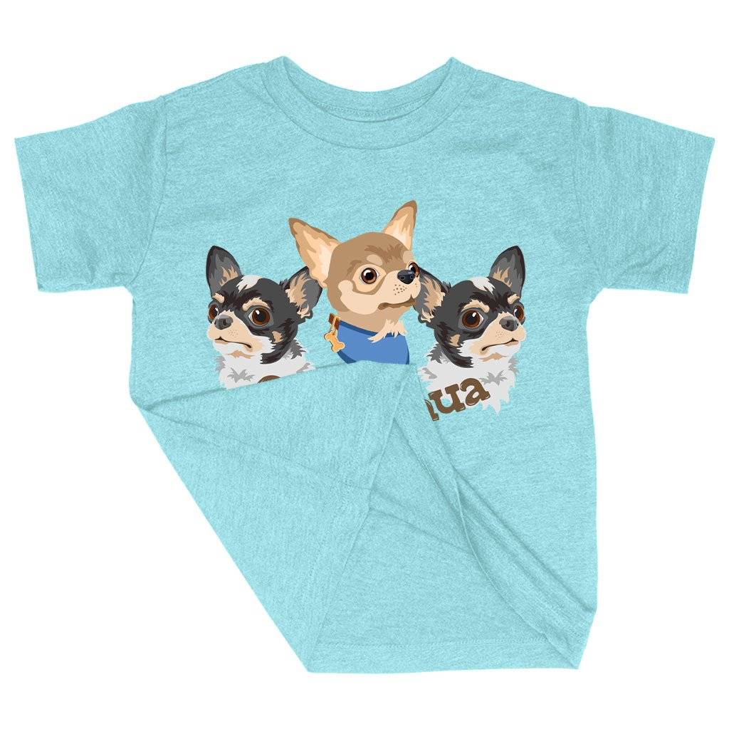 80387-a24ac8.jpeg Triblend Toddler Chihuahua T-Shirt - Dog Print T-Shirt - Dog Themed T-Shirts Kids & Baby Toddler Clothing Color : Ice Blue Triblend|Olive Triblend|Peach Triblend