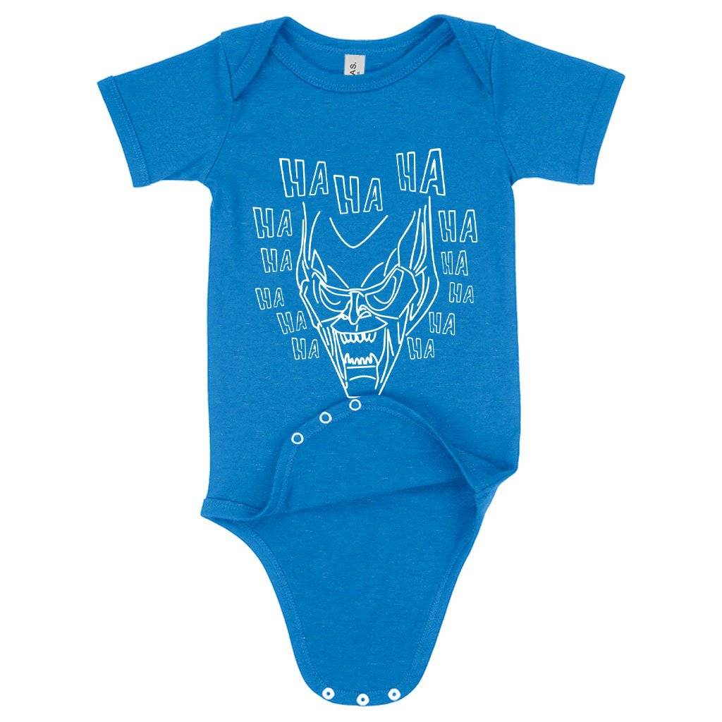 80842-e0d2c6.jpeg Baby Jersey Green Goblin Onesie - Comic Book Onesies Baby Clothing Kids & Baby Color : White|Asphalt|Heather Columbia Blue