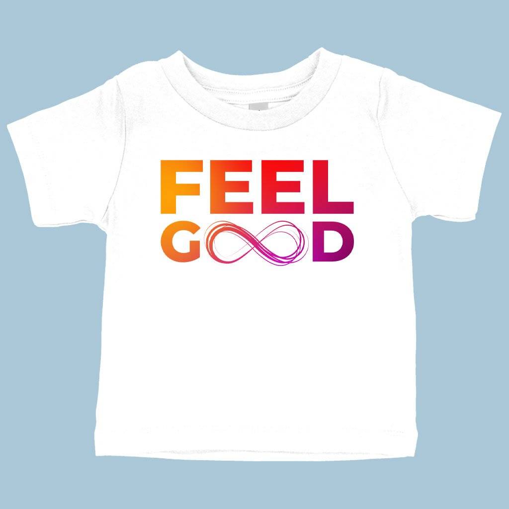 80849-753189.jpeg Baby Feel Good T-Shirt - Infinity T-Shirts Baby Clothing Kids & Baby Color : White|Heather Columbia Blue|Navy