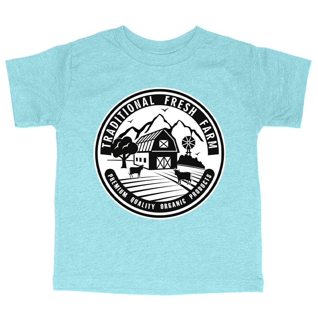 81103-ec23a0.jpeg Triblend Toddler Traditional Fresh Farm T-Shirt - Farm Designs T-Shirt - Farm Themed T-Shirt Kids & Baby Toddler Clothing Color : Ice Blue Triblend|Olive Triblend|Peach Triblend