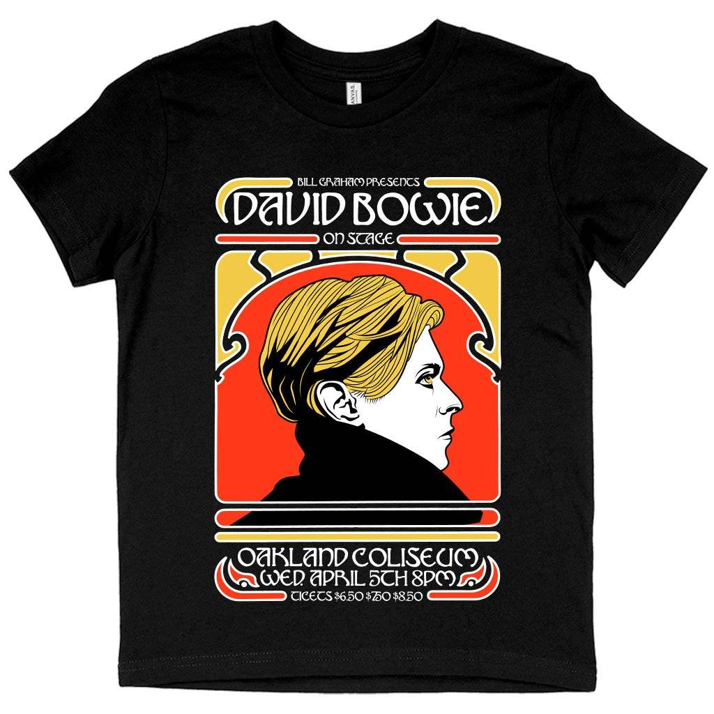 81362-92b427.jpeg Kids' David Bowie T-Shirt - 70's Rock T-Shirts Kids & Baby Kids' Clothing Color : White|Natural|Black