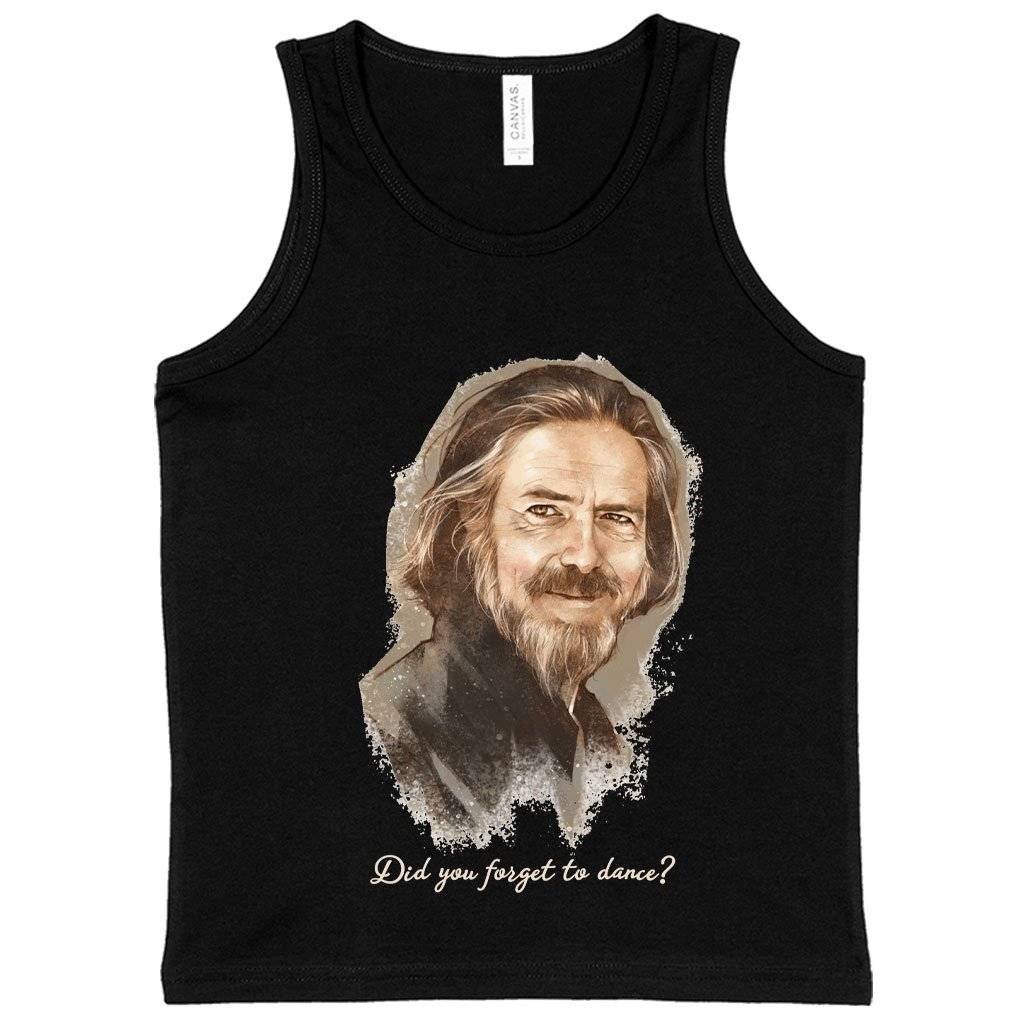 81371-8f3c1e.jpeg Kids' Did You Forget to Dance Tank - Alan Watts Tank - Philosophers Tank Kids & Baby Kids' Clothing Color : Athletic Heather|Black|White