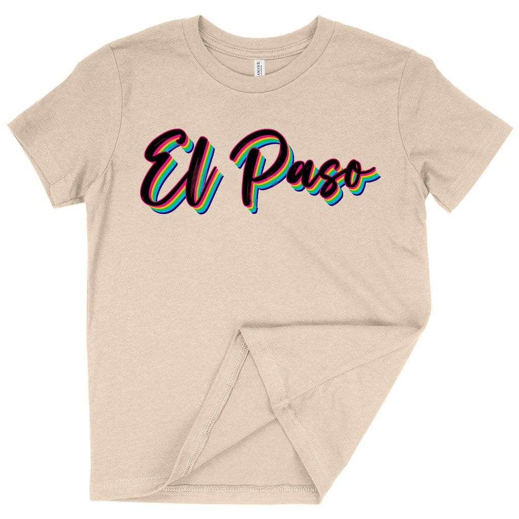 81549-190018.jpeg Kids' El Paso T-Shirt - Vintage T-Shirt Kids & Baby Kids' Clothing Color : Heather Red|Natural|Mustard
