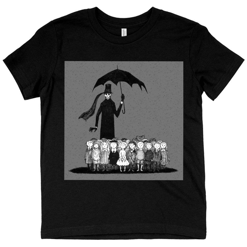 81550-4963f5.jpeg Kids' Edward Gorey T-Shirt - Gothic T-Shirt Kids & Baby Kids' Clothing Color : Black|White|Natural