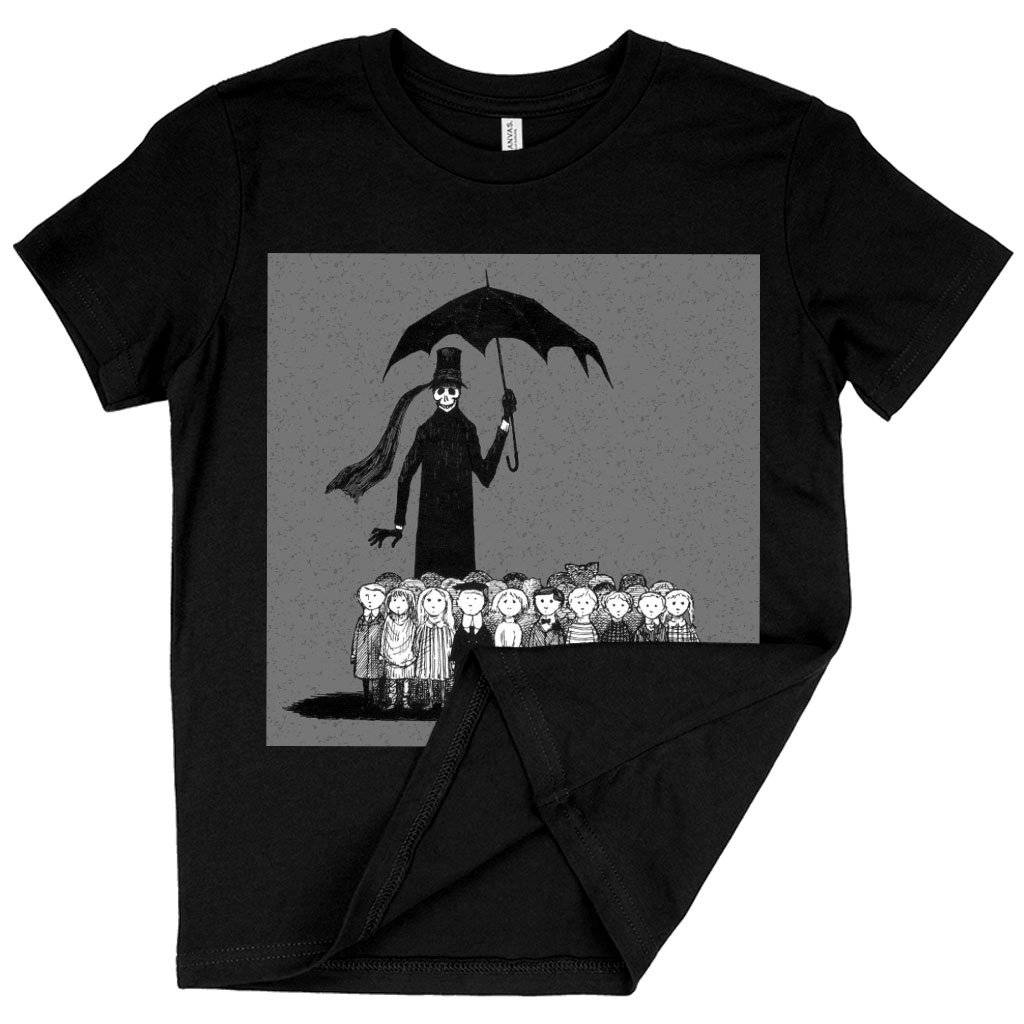 81550-d78a64.jpeg Kids' Edward Gorey T-Shirt - Gothic T-Shirt Kids & Baby Kids' Clothing Color : Black|White|Natural