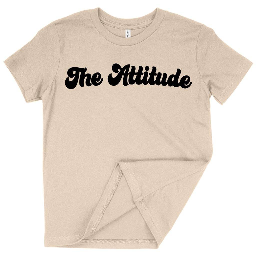 81823-3f9fb3.jpeg Kids' The Attitude T-Shirt - Attitude Clothing Kids & Baby Kids' Clothing Color : Heather Red|Columbia Blue|Natural