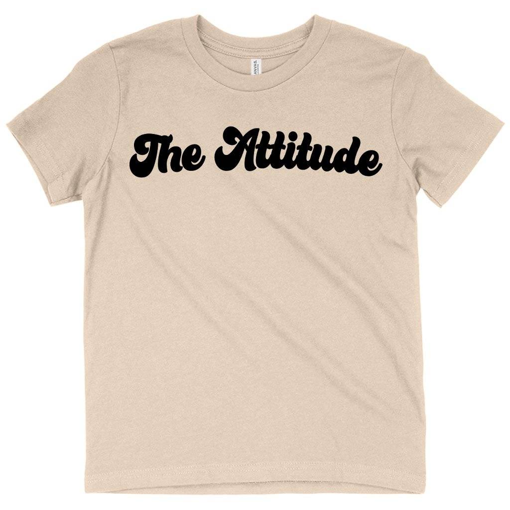 81823-65afda.jpeg Kids' The Attitude T-Shirt - Attitude Clothing Kids & Baby Kids' Clothing Color : Heather Red|Columbia Blue|Natural